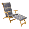 Tuinkussen deckchair streep antraciet